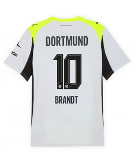 Billige Fotballdrakt Borussia Dortmund Julian Brandt #10 Replika Bortedrakt 2025-26 Kortermet Billige Fotballdrakt Borussia Dortmund Julian Brandt #10 Replika Bortedrakt 2025-26 Kortermet